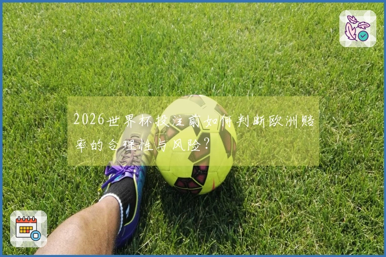 2026世界杯投注前如何判断欧洲赔率的合理性与风险？